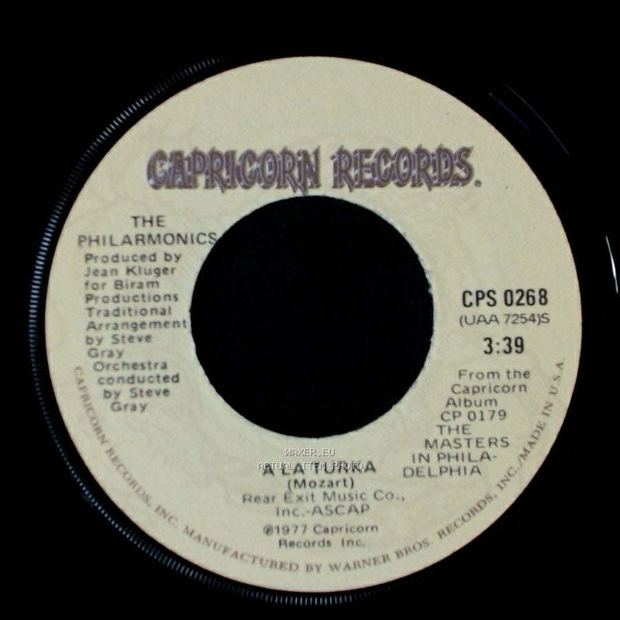The Philarmonics - A La Turka / For Elise side A