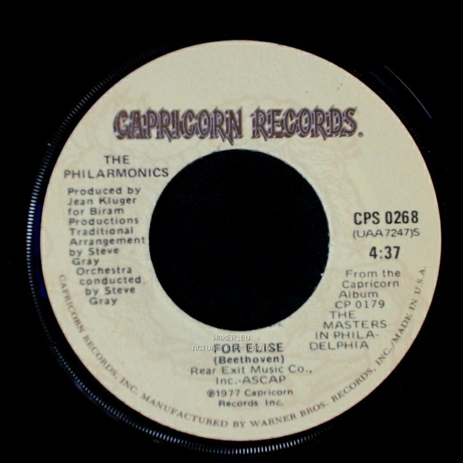 The Philarmonics - For Elise / A La Turka side A