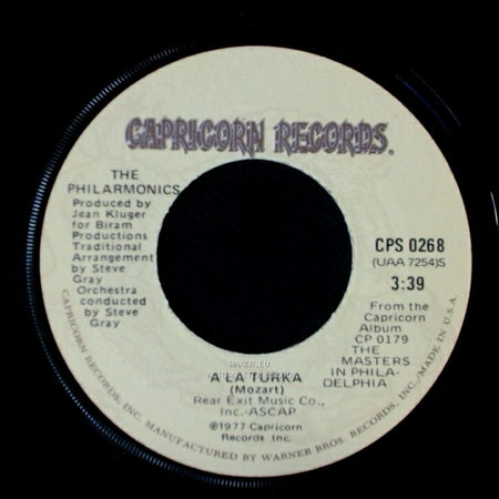 The Philarmonics - For Elise / A La Turka side B