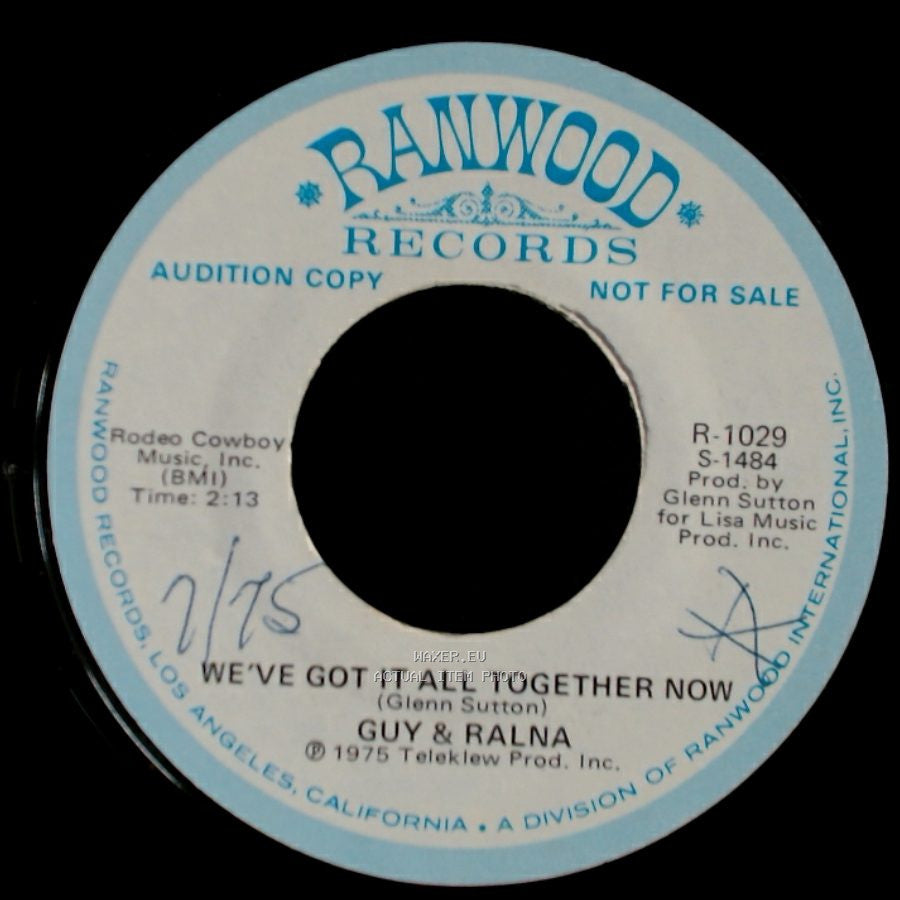 Guy & Ralna - We've Got It All Together Now / We've Got It All Together Now side B