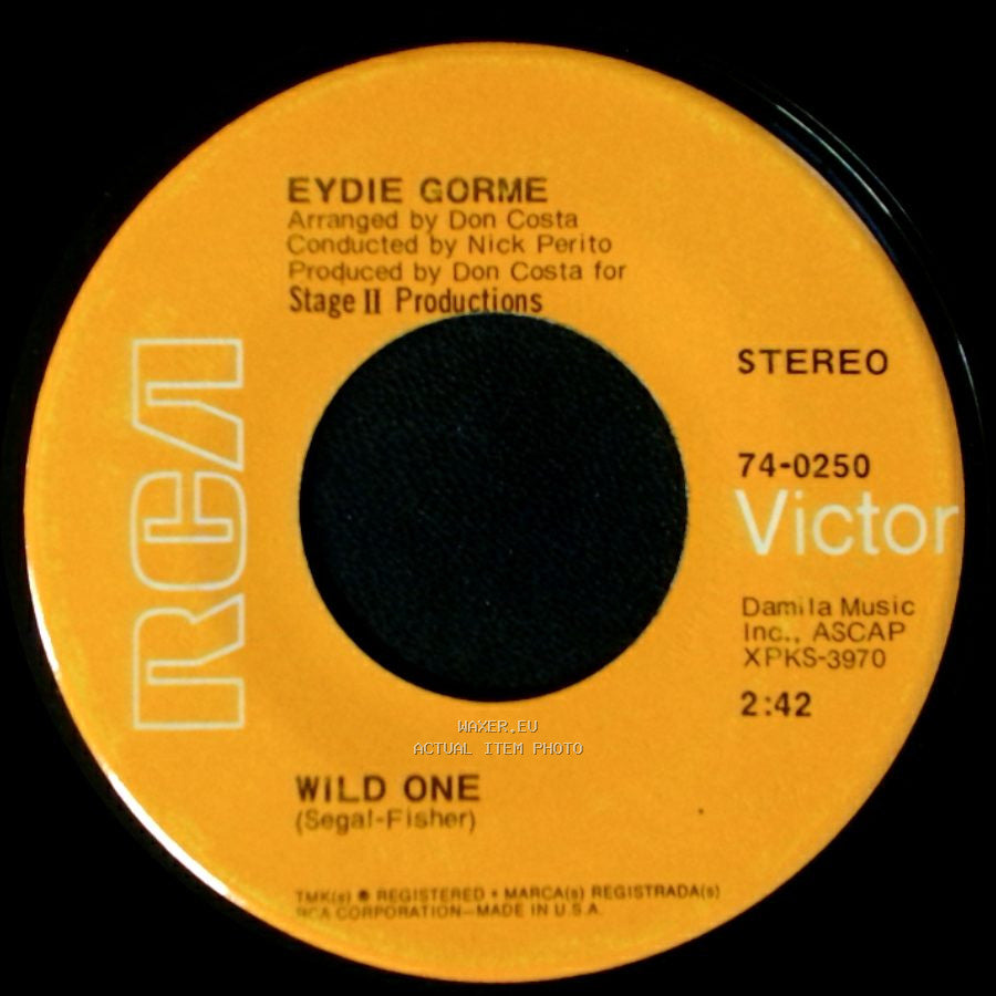 Eydie Gormé - Tonight I'll Say A Prayer / Wild One side B