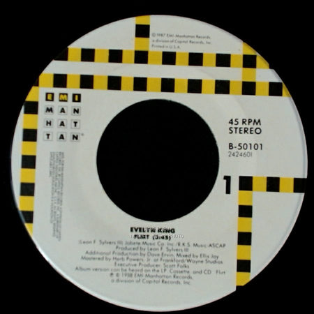 Evelyn King - Flirt / Flirt (Dub Mix) side A