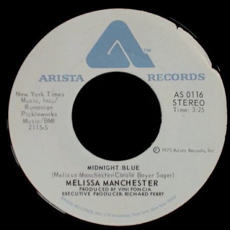 Melissa Manchester - I Got Eyes / Midnight Blue side B