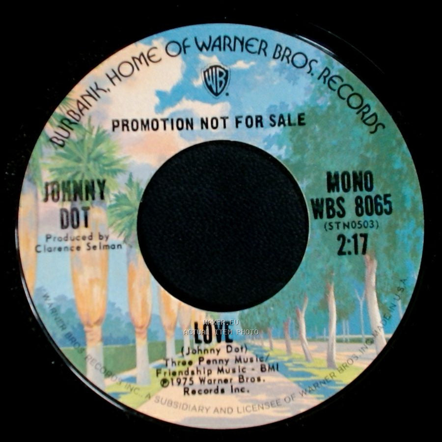 Johnny Dot - Love / Love side A