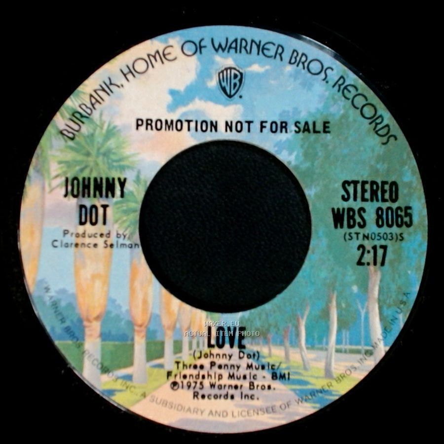 Johnny Dot - Love / Love side B