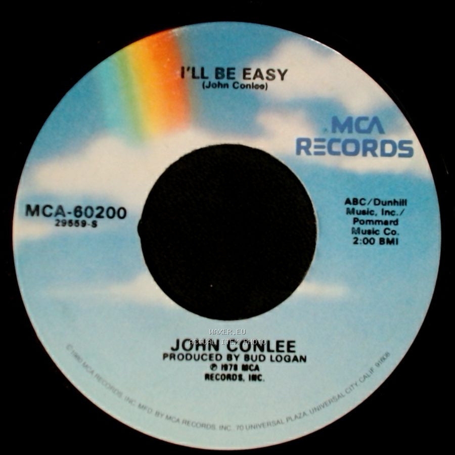 John Conlee - I'll Be Easy / Rose Colored Glasses side A