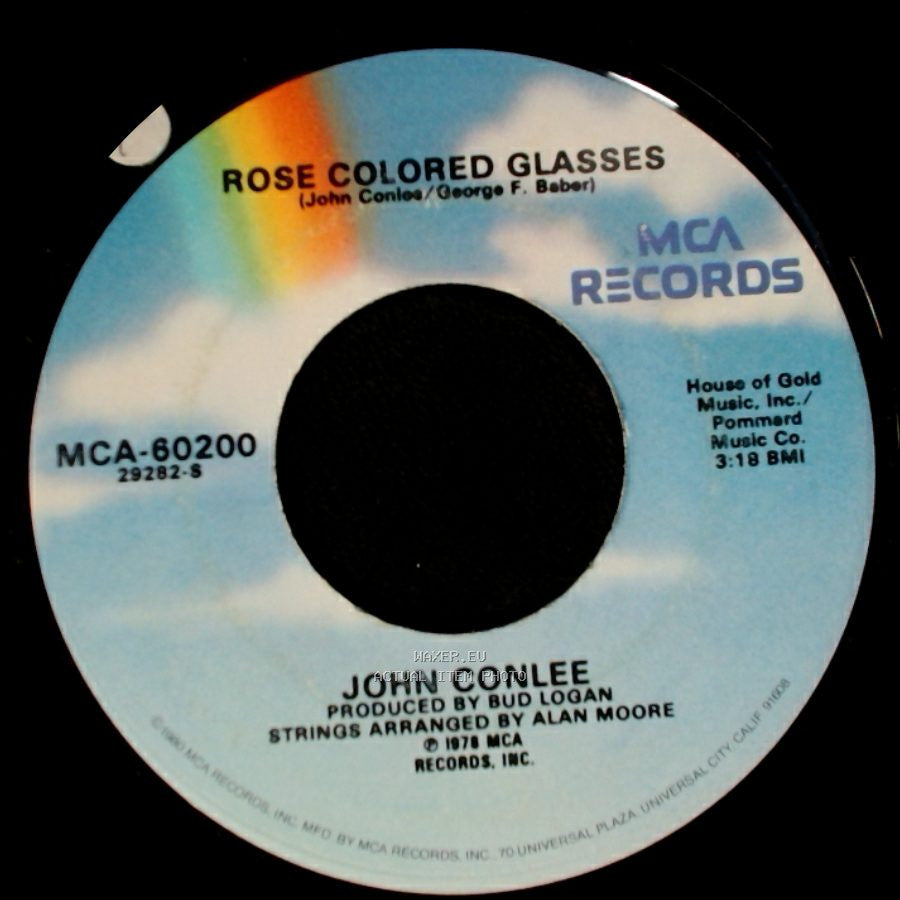 John Conlee - I'll Be Easy / Rose Colored Glasses side B