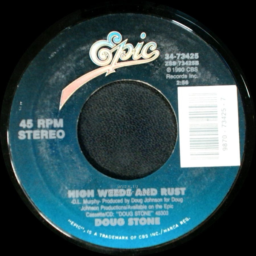 Doug Stone - Fourteen Minutes Old / High Winds And Rust side B