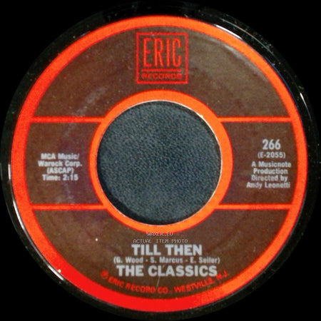 The Classics / Jimmy Charles And The Revellettes - Till Then / A Million To One side A