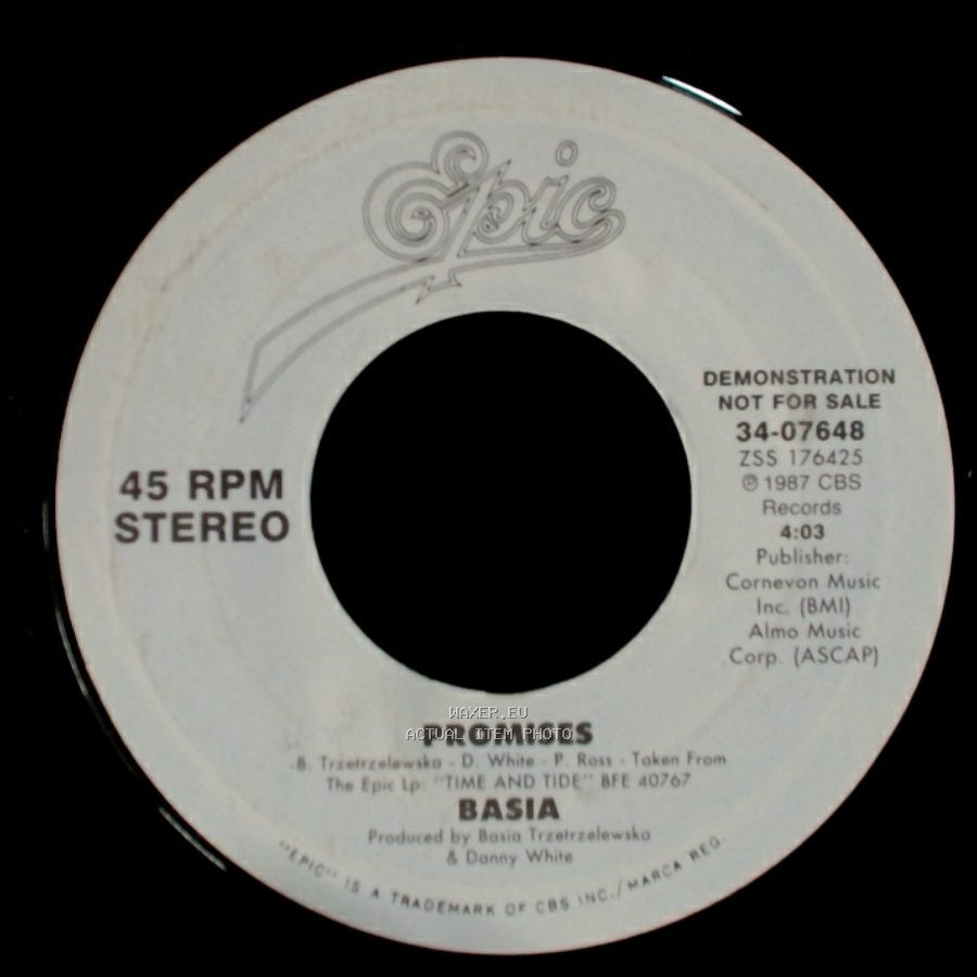 Basia - Promises / Promises side A