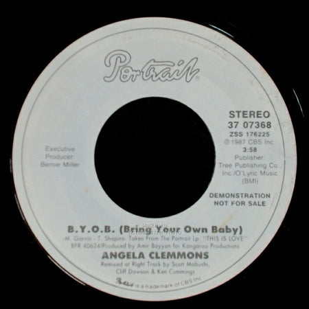 Angela Clemmons - B.Y.O.B. (Bring Your Own Baby) / B.Y.O.B. (Bring Your Own Baby) side B