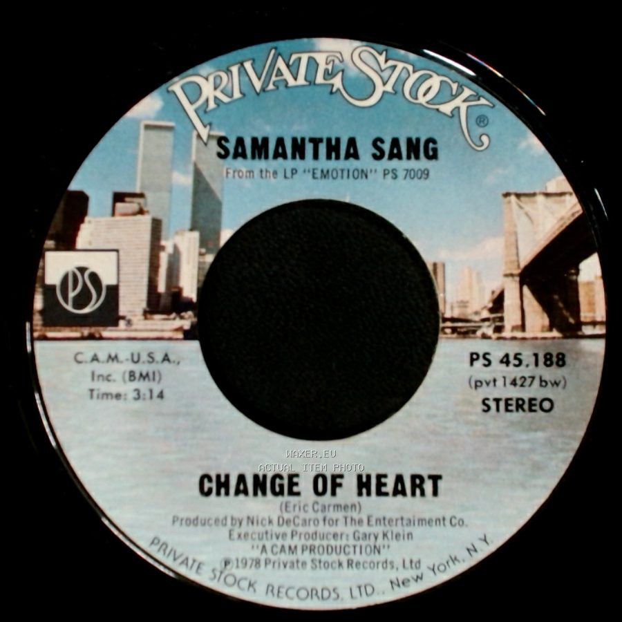 Samantha Sang - Change Of Heart / You Keep Me Dancing side A