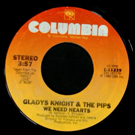 Gladys Knight & The Pips - We Need Hearts / Landlord side A