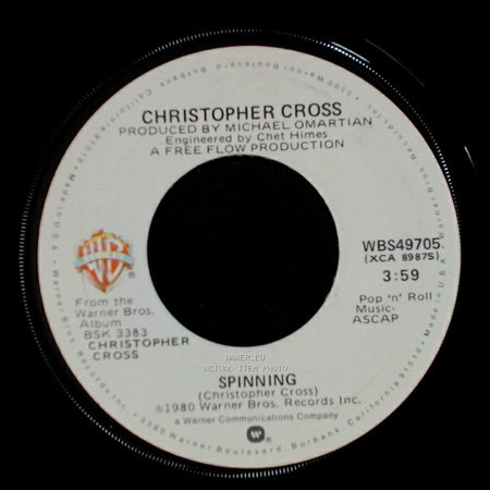 Christopher Cross - Spinning / Say You'll Be Mine side A