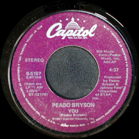 Peabo Bryson - You / Give Me Your Love side A