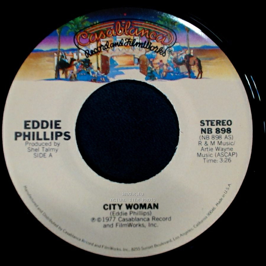 Eddie Phillips - City Woman / Duckin’ & Weavin’ side A