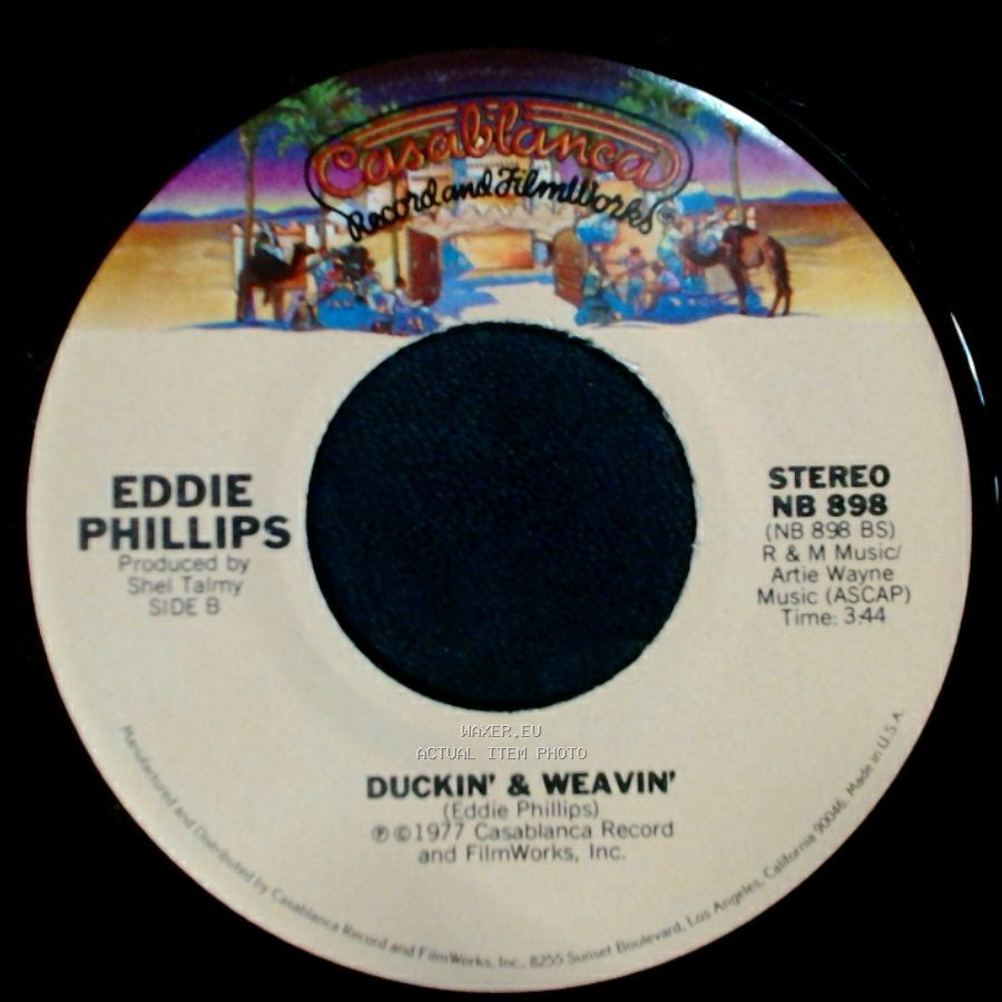 Eddie Phillips - City Woman / Duckin’ & Weavin’ side B