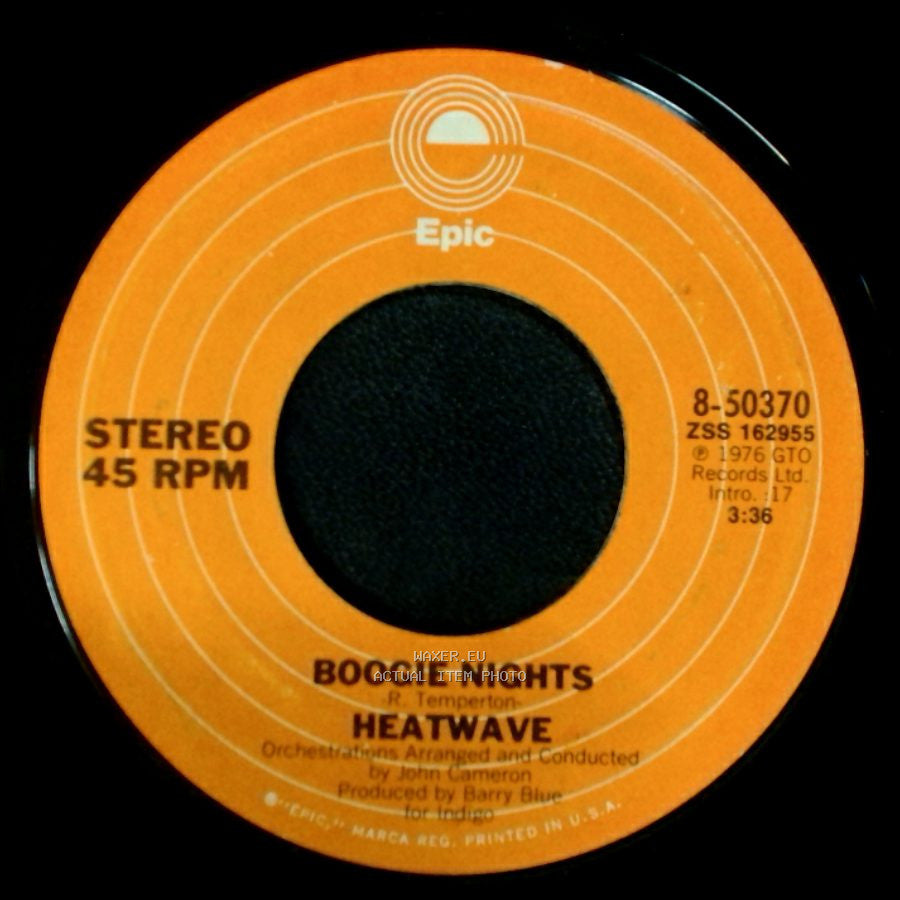 Heatwave - All You Do Is Dial / Boogie Nights side B