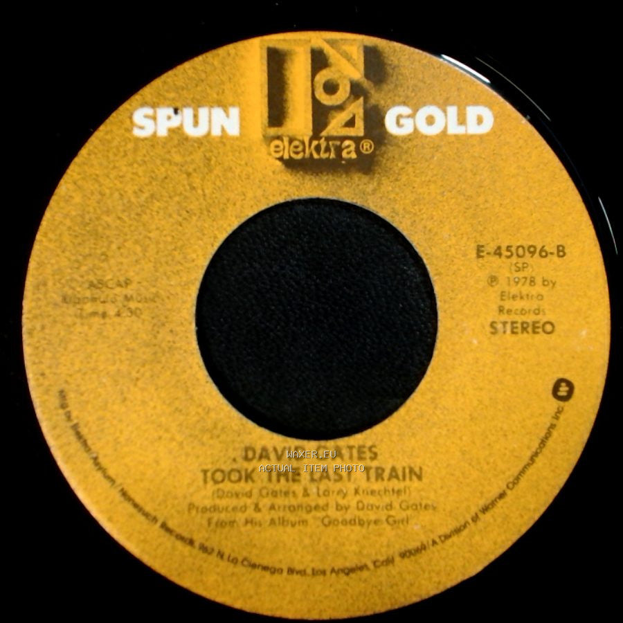 David Gates - Took The Last Train / Goodbye Girl side A