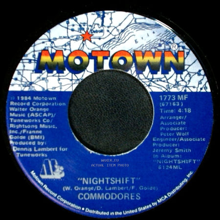 Commodores - I Keep Running / Nightshift side B