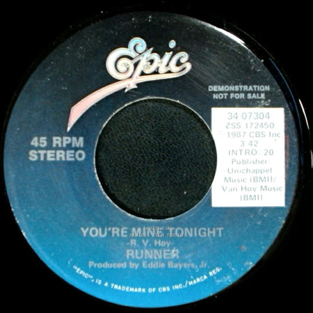 Runner - You're Mine Tonight / You're Mine Tonight side A