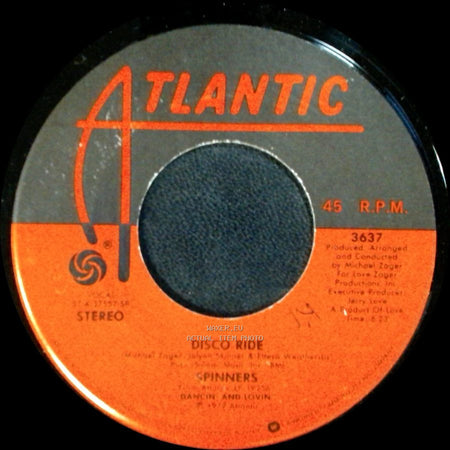 Spinners - Disco Ride / Working My Way Back To You / Forgive Me, Girl side A