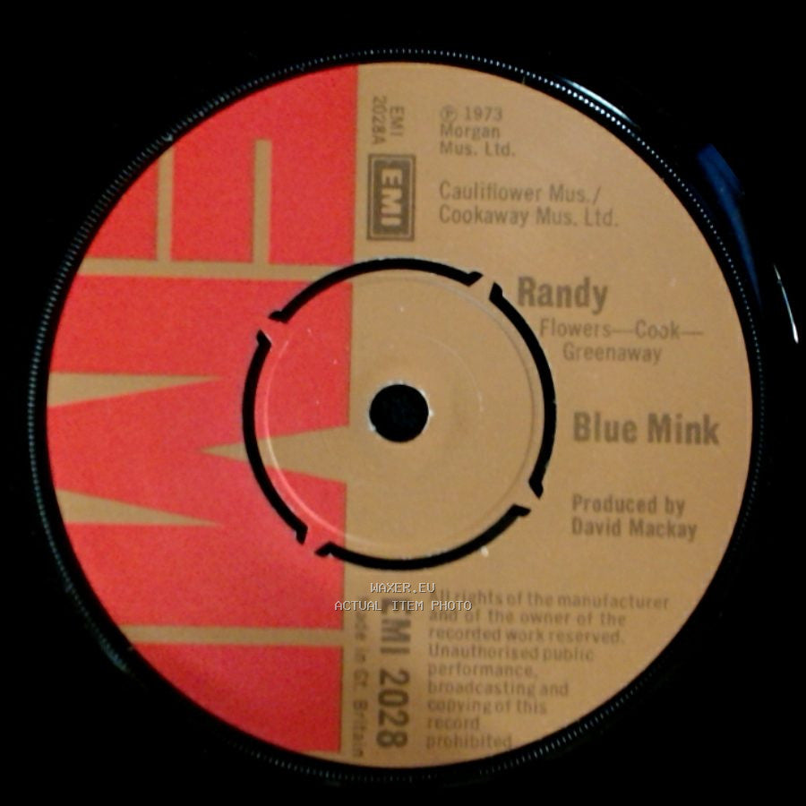 Blue Mink - Randy / John Brown’S Down side A