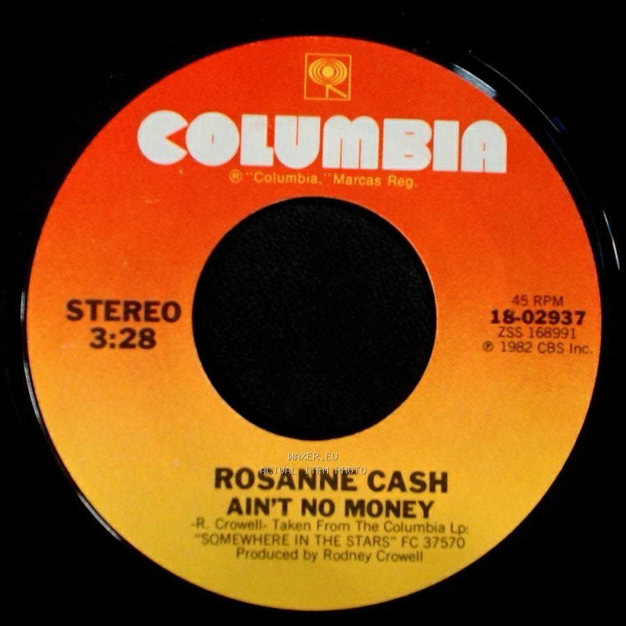 Rosanne Cash - The Feelin' / Ain't No Money side B
