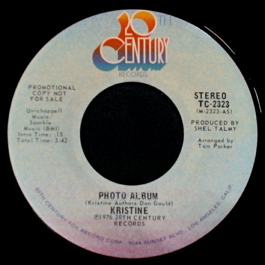 Kristine - Photo Album / Photo Album side A