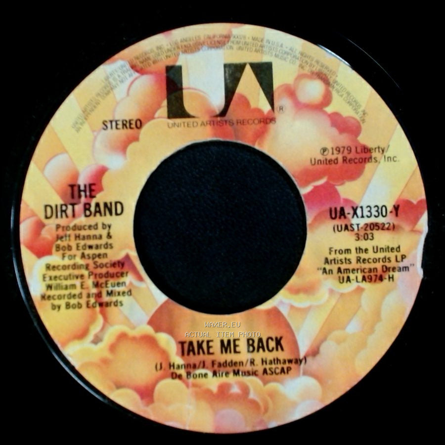 The Dirt Band - An American Dream / Take Me Back side B