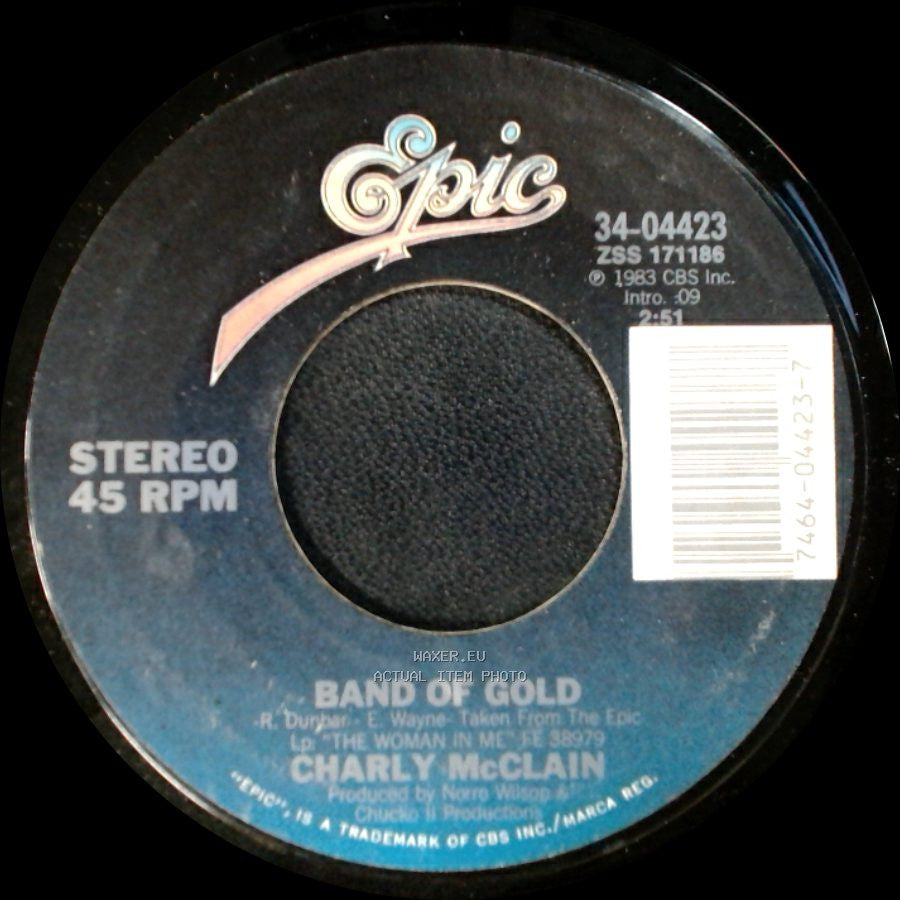 Charly Mcclain - His Love Is Out Of My Hands / Band Of Gold side B