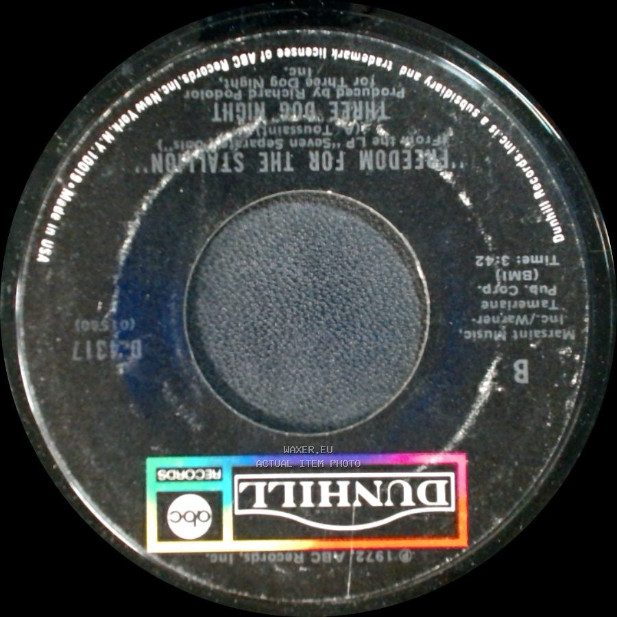 Three Dog Night / The Lp - Black & White / Freedom For The Sinners side B