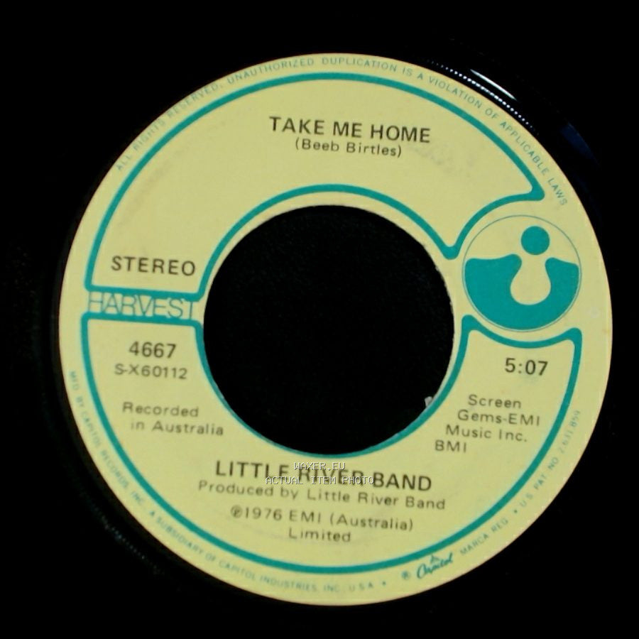 Little River Band - Lady / Take Me Home side B