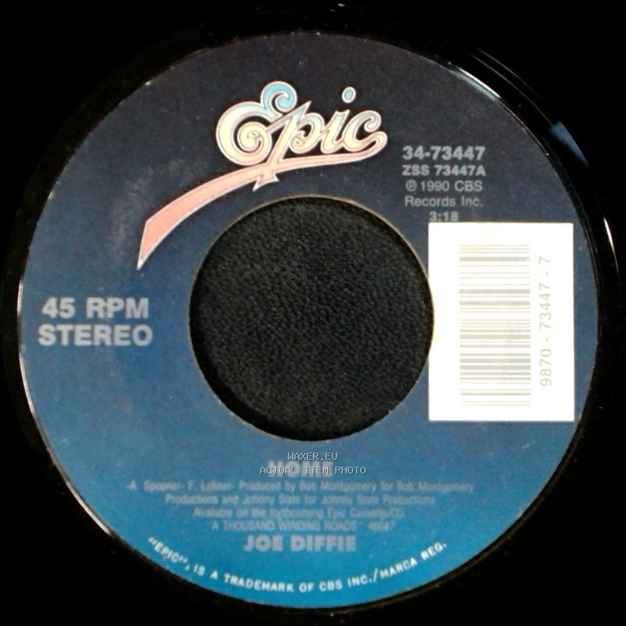 Joe Diffie - Liquid Heartache / Home side B