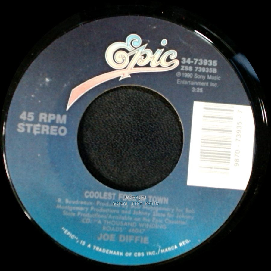 Joe Diffie - Coolest Fool In Town / New Way (To Light Up An Old Flame) side A