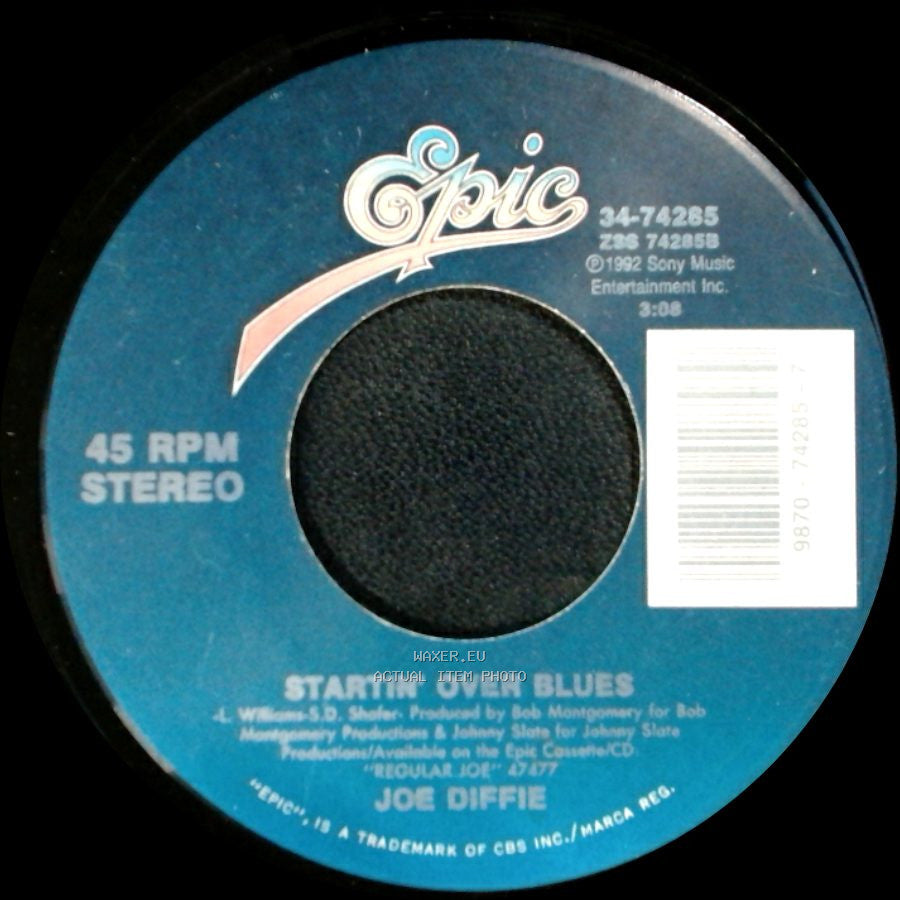Joe Diffie - Startin’ Over Blues / Ships That Don't Come In side A