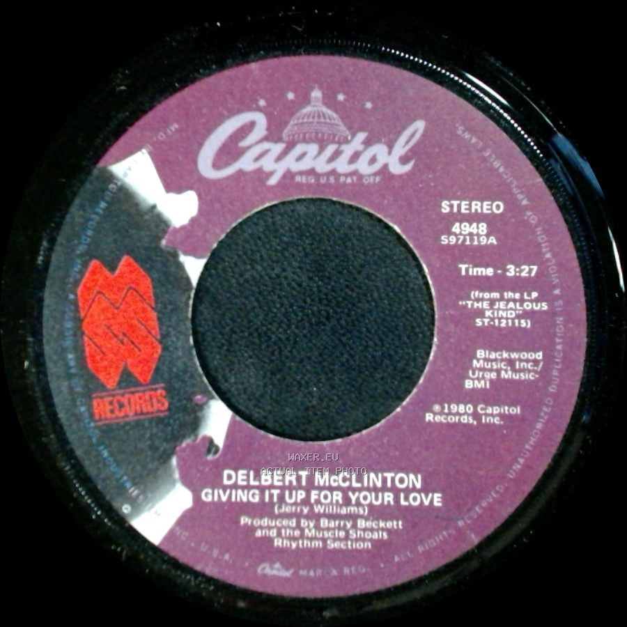 Delbert Mcclinton - My Sweet Baby / Giving It Up For Your Love side B