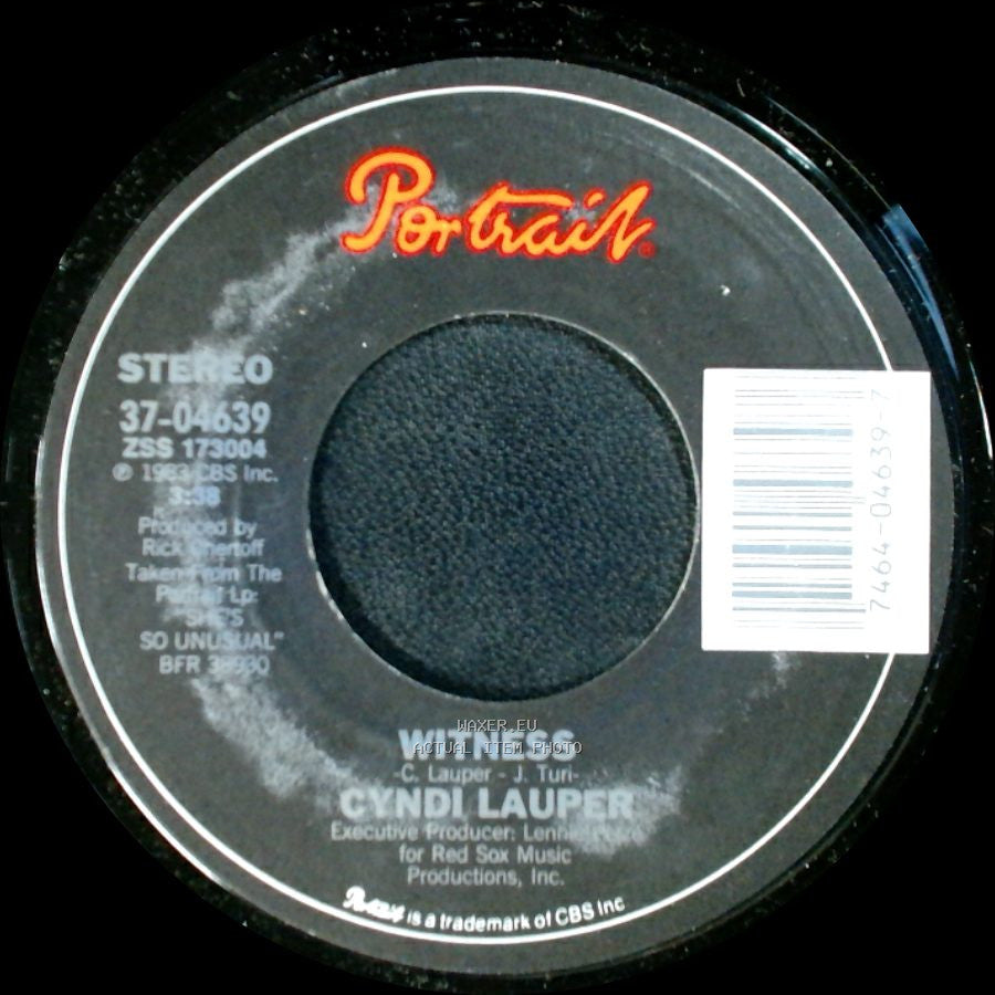 Cyndi Lauper - All Through The Night / Witness side B