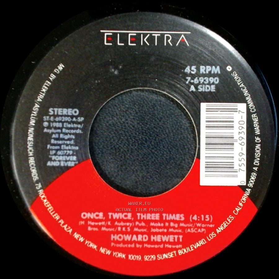 Howard Hewett - Once, Twice, Three Times / Last Forever side A