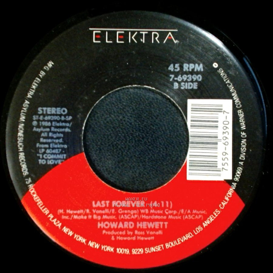 Howard Hewett - Once, Twice, Three Times / Last Forever side B