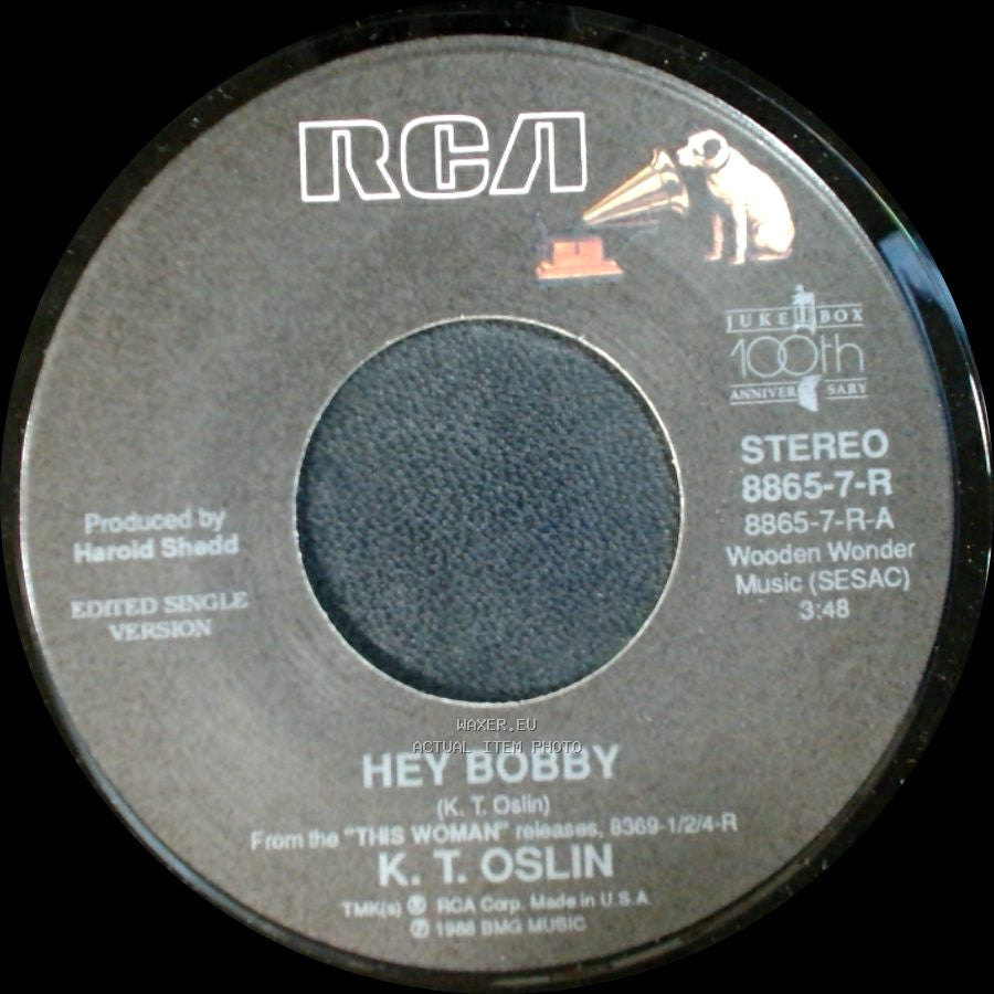 K. T. Oslin - Where Is A Woman To Go / Hey Bobby side B