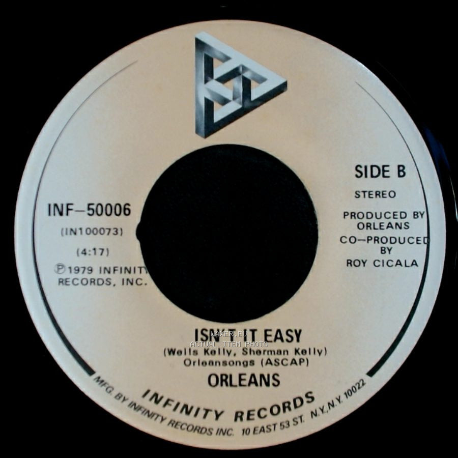 Orleans - Love Takes Time / Isn't It Easy side B