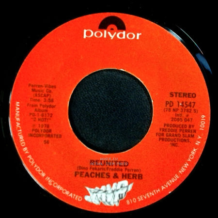 Peaches & Herb - Reunited / Easy As Pie side A