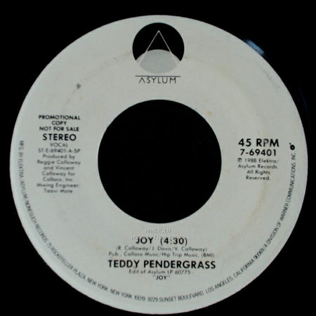 Teddy Pendergrass - Joy / Joy side B
