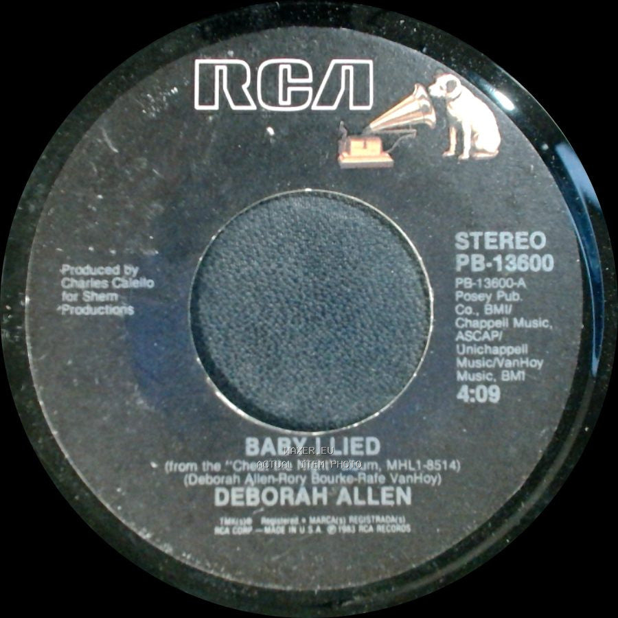 The Tymes / Deborah Allen - It's Gonna Be A Long, Long Winter / Baby I Lied side B