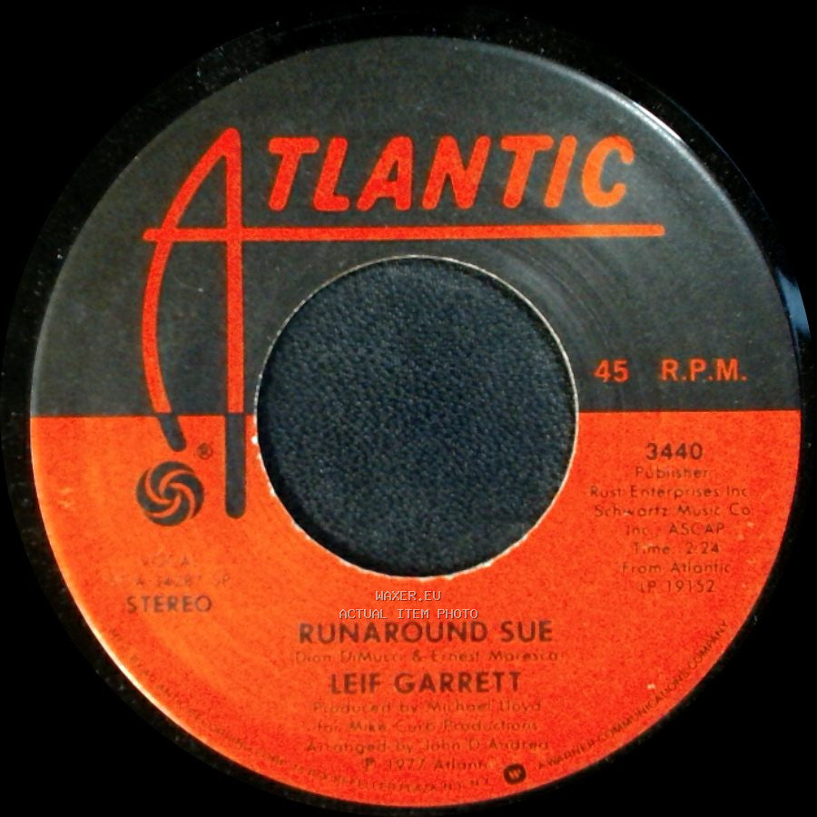 Leif Garrett - I Wanna Share A Dream With You / Runaround Sue side B