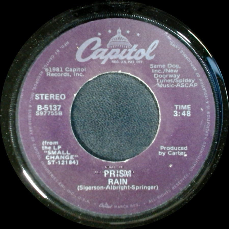 Prism - Rain / Hole In Paradise side A