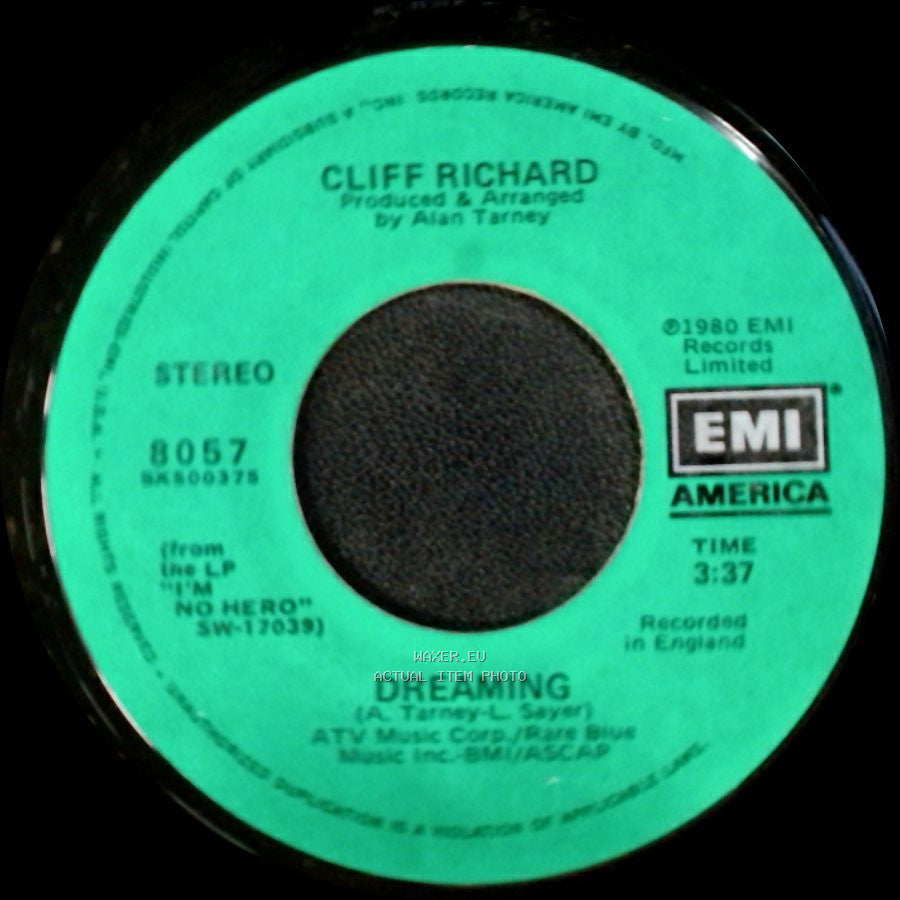 Cliff Richard - Dreaming / We Don't Talk Anymore side A