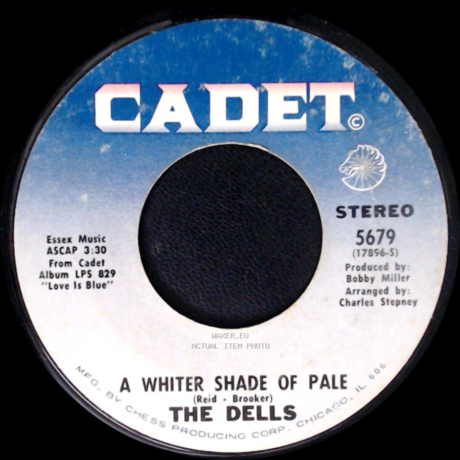 The Dells - A Whiter Shade Of Pale / The Glory Of Love side A