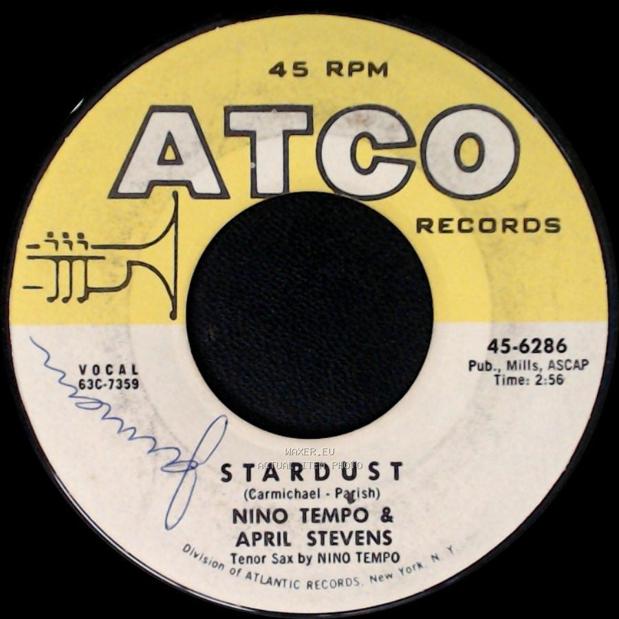 Nino Tempo & April Stevens - Stardust / 1 - 45 (Tempo) side A